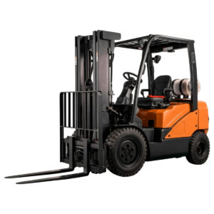 Montacargas Cushion Serie XF de 8000LB CPQYD30-XW22B1-C, Transmisión OKAMURA